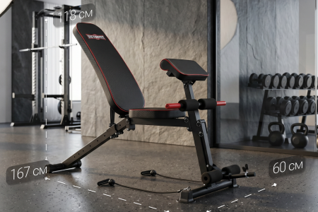 Скамья многофункциональная VictoryFit VF-T21 от магазина Perfect Trainers