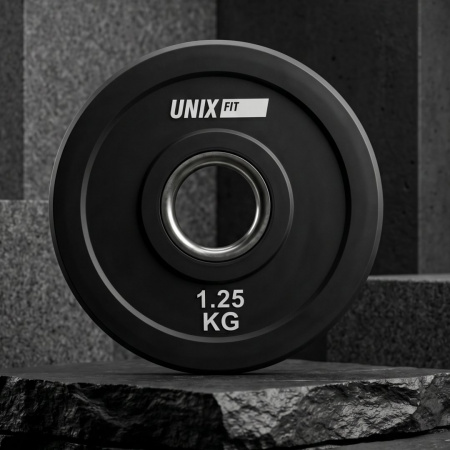 Диск обрезиненный Unix Fit Pro 1,25 кг, 51 мм, 1 шт. от магазина Perfect Trainers