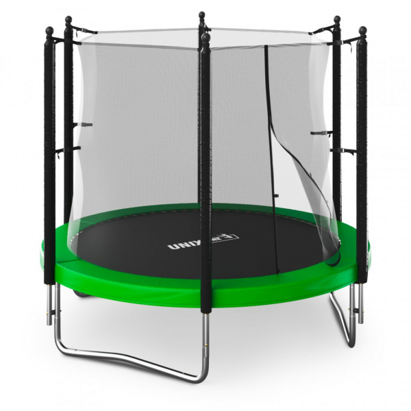 Батут с сеткой Unix line Simple 8 ft Green (inside) от магазина Perfect Trainers
