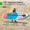 SUP-борд Unix Line Deep Sea (320 см) + сиденье от магазина Perfect Trainers