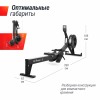 Гребной тренажер Unix Fit  аэродинамическая нагрузка / Air Rower-X черный от магазина Perfect Trainers