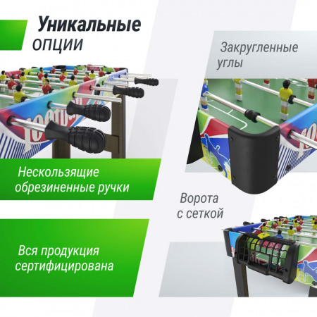Игровой стол Unix Line Мини Футбол - Кикер (101х42 cм) от магазина Perfect Trainers
