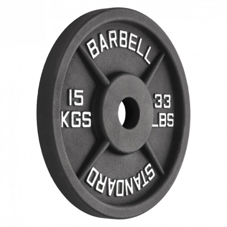 Диск 51 мм. чугунный окрашенный 15 кг, VictoryFit VF-SC511500 от магазина Perfect Trainers