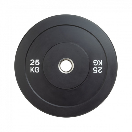 Диск бамперный 51 мм, обрезиненный 25 кг, VictoryFit VF-D51250 от магазина Perfect Trainers