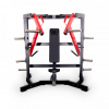 Широкий грудной жим на свободных весах Protrain PP107 (черно-красный) от магазина Perfect Trainers