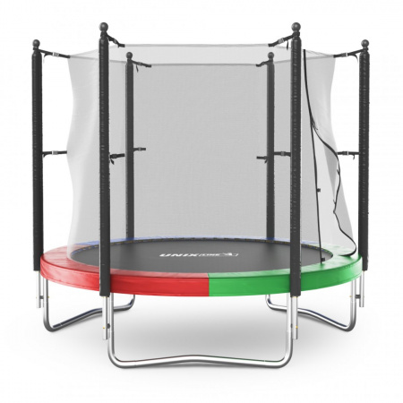 Батут с сеткой Unix line Simple 8 ft Color (inside) от магазина Perfect Trainers