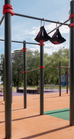 Подвесные петли FT для выполнения упражнений на турнике Original FitTools FT-ABSLINGS от магазина Perfect Trainers