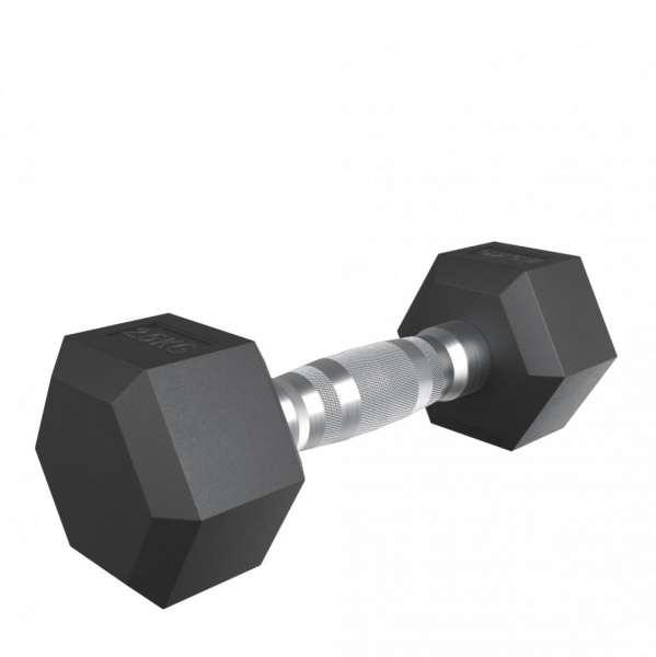 Гантель гексагональная Unix Fit обрезиненная 2,5 кг / шт. от магазина Perfect Trainers
