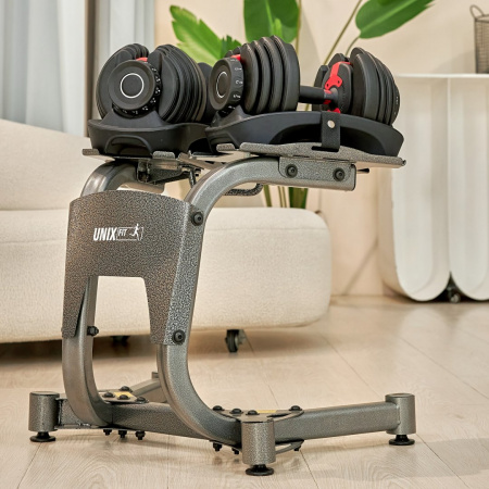Стойка для гантелей Unix Fit 16 кг / 24 кг / 40 кг от магазина Perfect Trainers