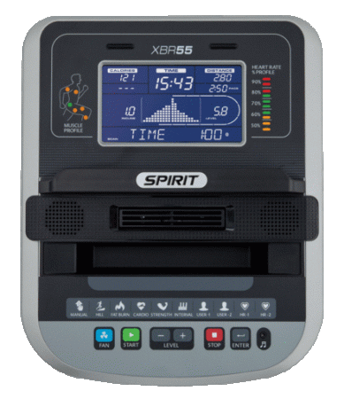Велотренажер Spirit Fitness XBR55 (2017) от магазина Perfect Trainers