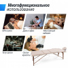 Массажный стол Unix Standard 3 Section Beige от магазина Perfect Trainers