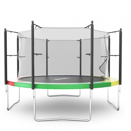 Батут с сеткой Unix line Simple 12 ft Color (inside) от магазина Perfect Trainers