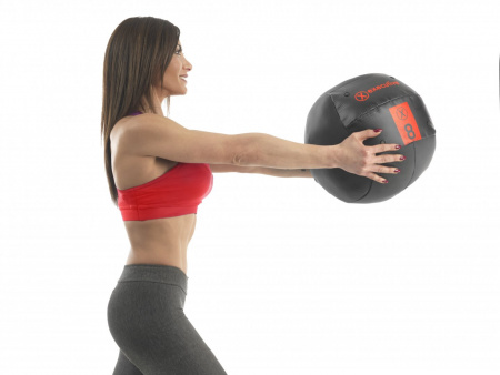 Утяжеленный мяч wall ball 12 кг KWell от магазина Perfect Trainers