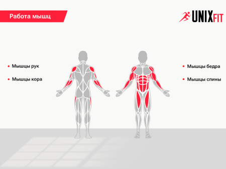 Турник настенный Unix Fit Pull Up 120 от магазина Perfect Trainers