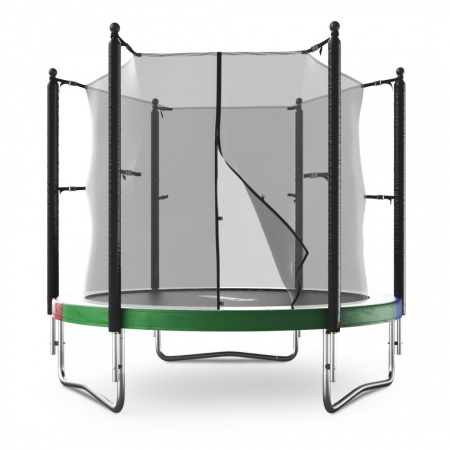 Батут с сеткой Unix line Simple 8 ft Color (inside) от магазина Perfect Trainers