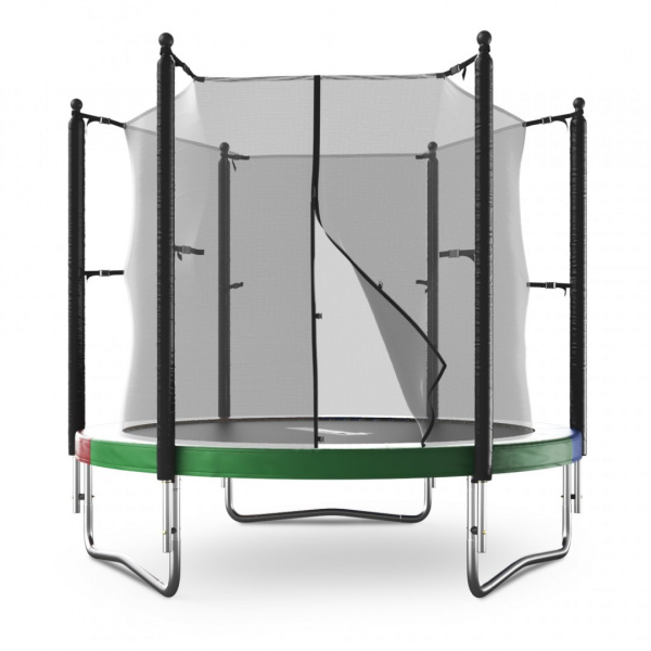 Батут с сеткой Unix line Simple 8 ft Color (inside) от магазина Perfect Trainers