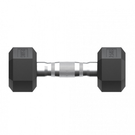 Гантель гексагональная Unix Fit обрезиненная 2,5 кг / шт. от магазина Perfect Trainers