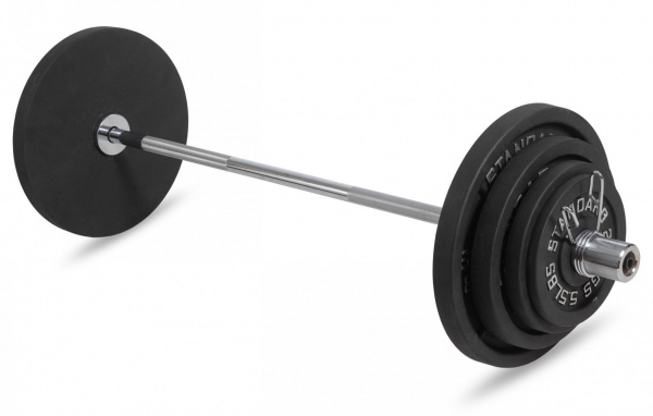 Гриф 50 мм. Прямой 1,2 м. до 120 кг. VictoryFit VF-S5012S120 от магазина Perfect Trainers