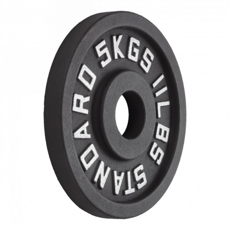 Диск 51 мм. чугунный окрашенный 5 кг, VictoryFit VF-SC510500 от магазина Perfect Trainers