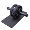 Ролик для пресса с ковриком под колени Unix Fit D15,5 см, черный от магазина Perfect Trainers