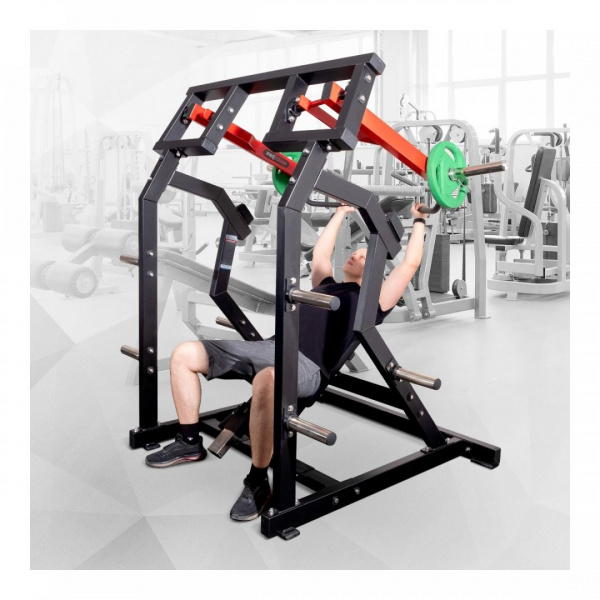 Плечевой жим на свободных весах Protrain PP121 (полностью черный) от магазина Perfect Trainers