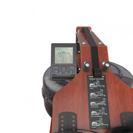 Гребной тренажер Unix Fit тёмное дерево / Wood Rower Dark от магазина Perfect Trainers