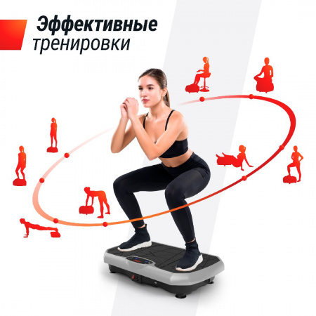 Виброплатформа Unix Fit Edge 2D Grey от магазина Perfect Trainers