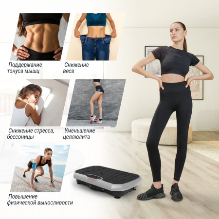 Виброплатформа Unix Fit Edge 2D Grey от магазина Perfect Trainers