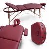 Массажный стол Unix Comfort 3 Section Burgundy от магазина Perfect Trainers