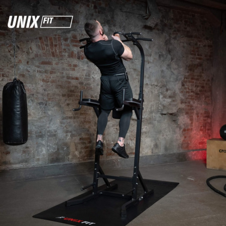 Турник-пресс-брусья Unix Fit силовая стойка / Power Tower 150 от магазина Perfect Trainers