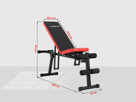 Скамья силовая универсальная Unix Fit Bench 130P от магазина Perfect Trainers